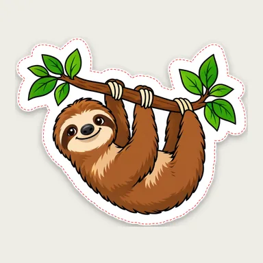 悬挂的树懒